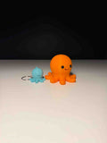 Red cute octopuss 3d print (small blue one non included)